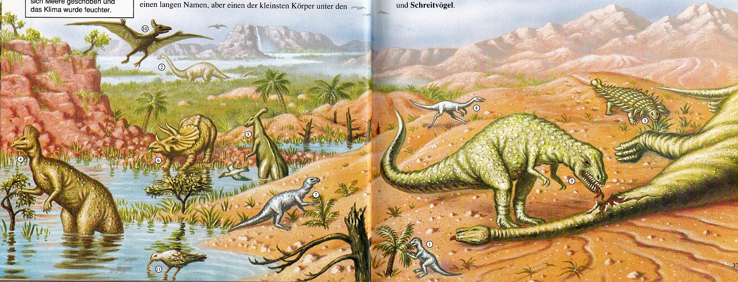 Dinosaurier - Cretaceous