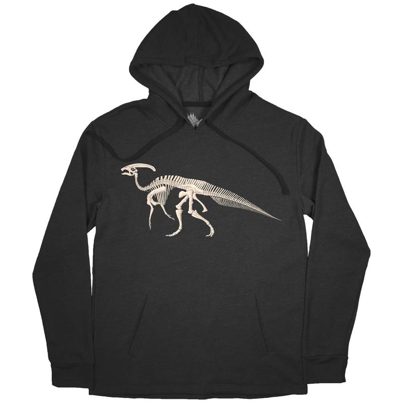 Parasaurolophus hoodie by Permia