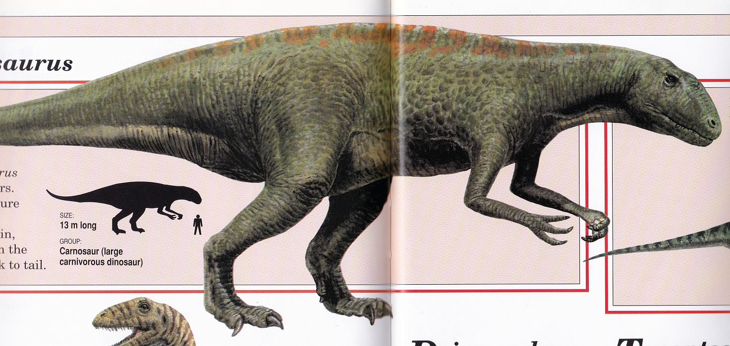 Acrocanthosaurus by Steve Kirk