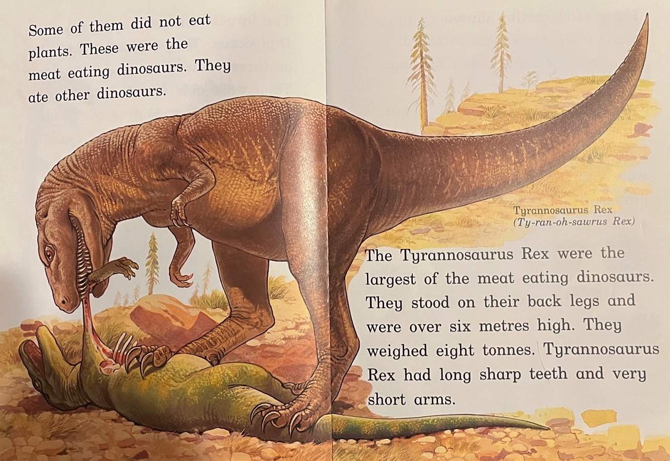 Tyrannosaurus by Bob Hersey
