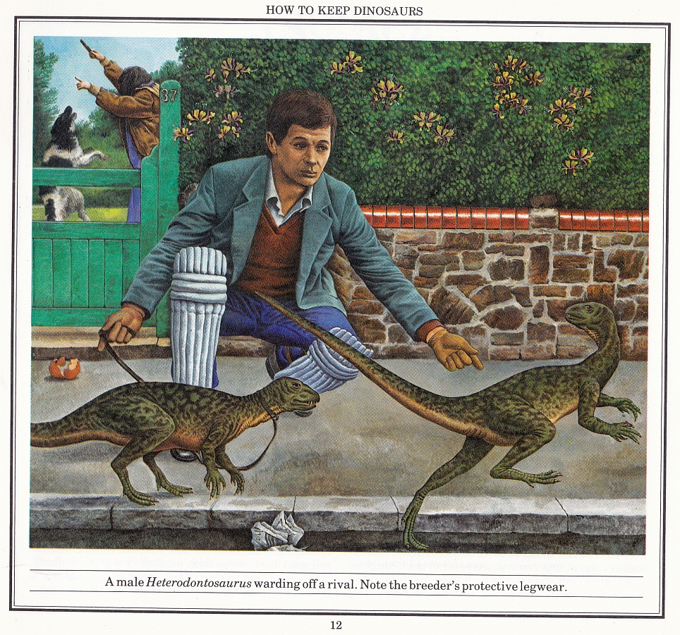 Heterodontosaurus by Philip Hood